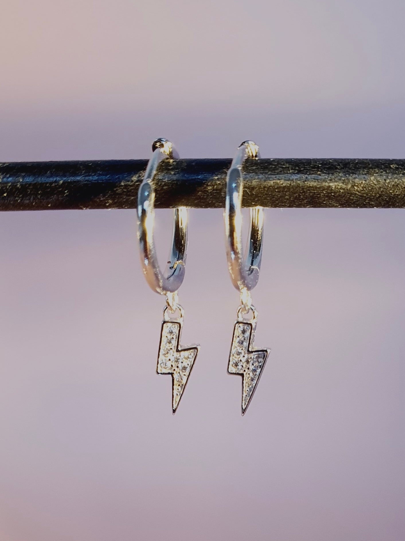 Sterling Silver Lightening Bolt