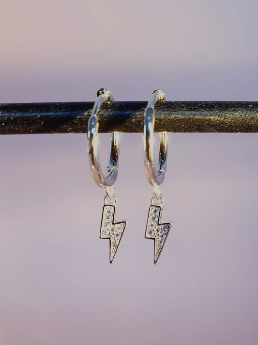 Sterling Silver Lightening Bolt